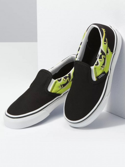 Слипоны и мокасины Vans SLIME FLAME модель VN0A4UH831M1 Фото