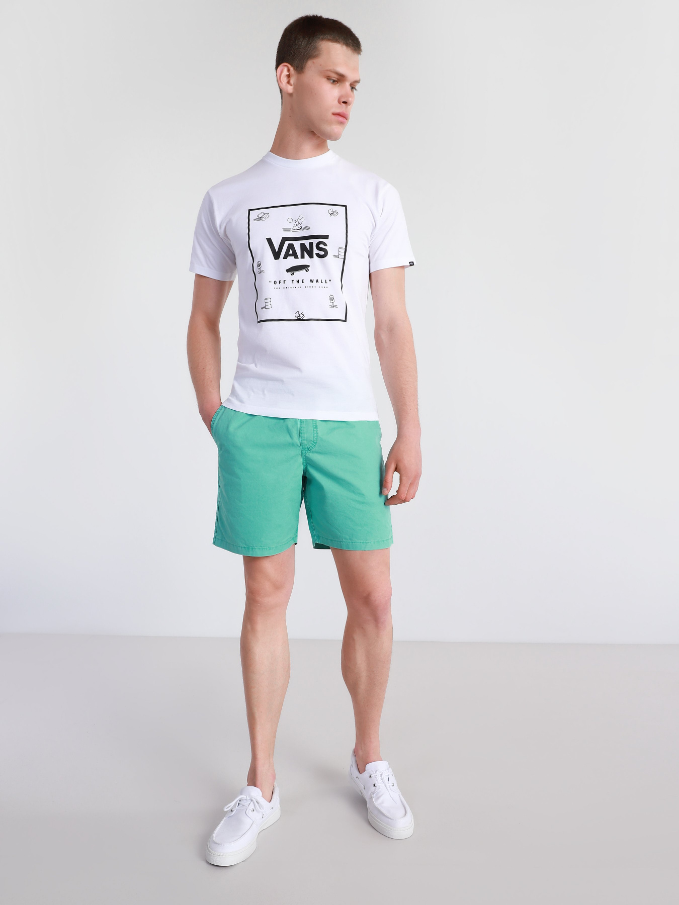 Шорты Vans RANGE SALT WASH модель VN0A54E3Z6R1 Фото