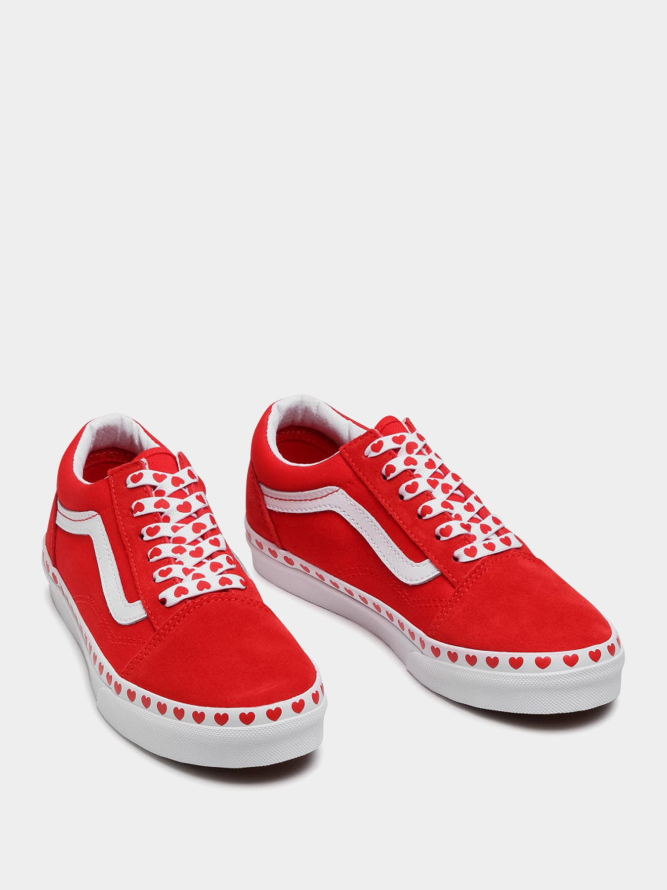 Кеди Vans Heart Foxing Kids Old Skool модель VN0A4UHZ30V1 Кеди Vans Heart Foxing Kids Old Skool модель VN0A4UHZ30V1 Фото
