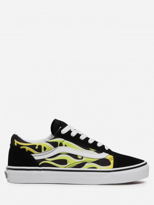 Кеди Vans Old Skool Slime Flame модель VN0A4UHZ31M1 Фото
