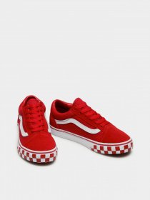 Кеди Vans Checkerboard Bumper Old Skool модель VN0A4UHZ32W1 Фото