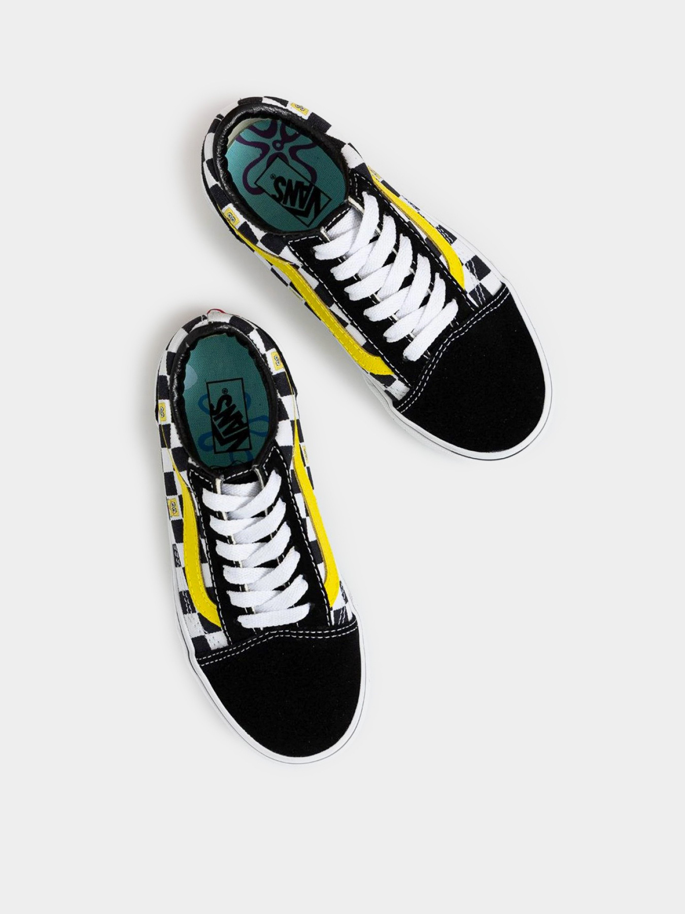 Кеди Vans X SpongeBob Kids Old Skool модель VN000W9T9EK1 Фото