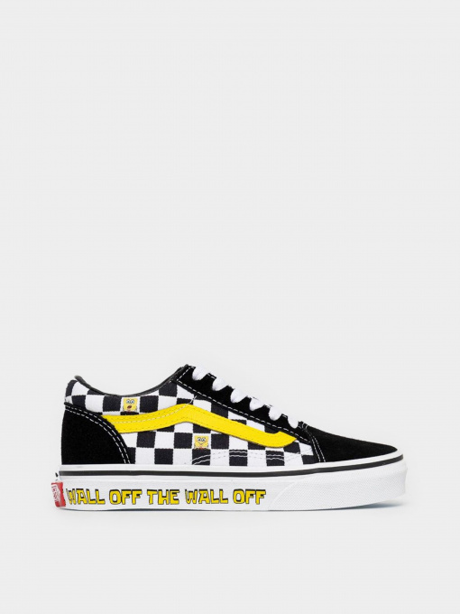 Кеди Vans X SpongeBob Kids Old Skool модель VN000W9T9EK1 Фото