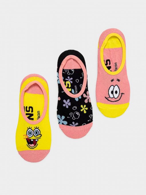 Носки и гольфы Vans x SpongeBob Canoodle модель VN0A5I3JYZ01 Фото