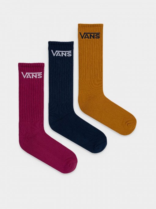 Носки и гольфы Vans Classic Crew (3 pairs) модель VN000XSE6ZW1 Фото