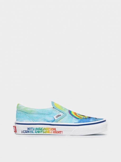 Слипоны и мокасины Vans X SpongeBob модель VN0A5KXMZAW1 Фото