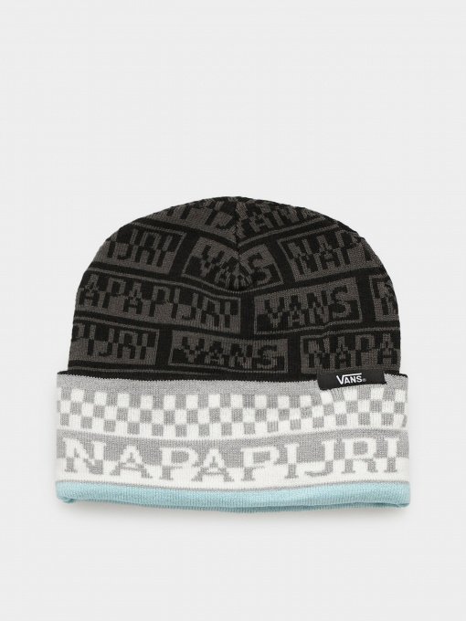 Шапки и кепки Vans X NAPAPIJRI Beanie модель VN0A53XABLK1 Фото