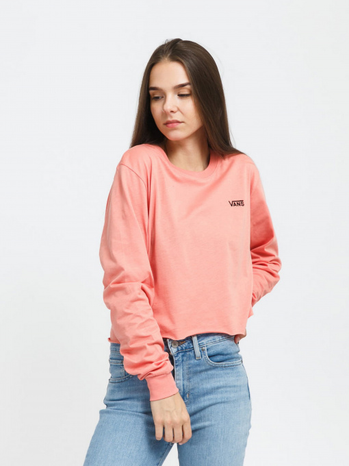 Худи и свитшоты Vans Junior V Long Sleeve Cropped модель VN0A4OUQYZO1 Фото