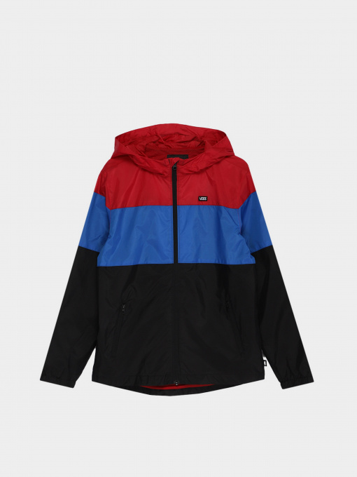 Куртки и дубленки Vans Barred Windbreaker модель VN0A5FLQHJR1 Фото