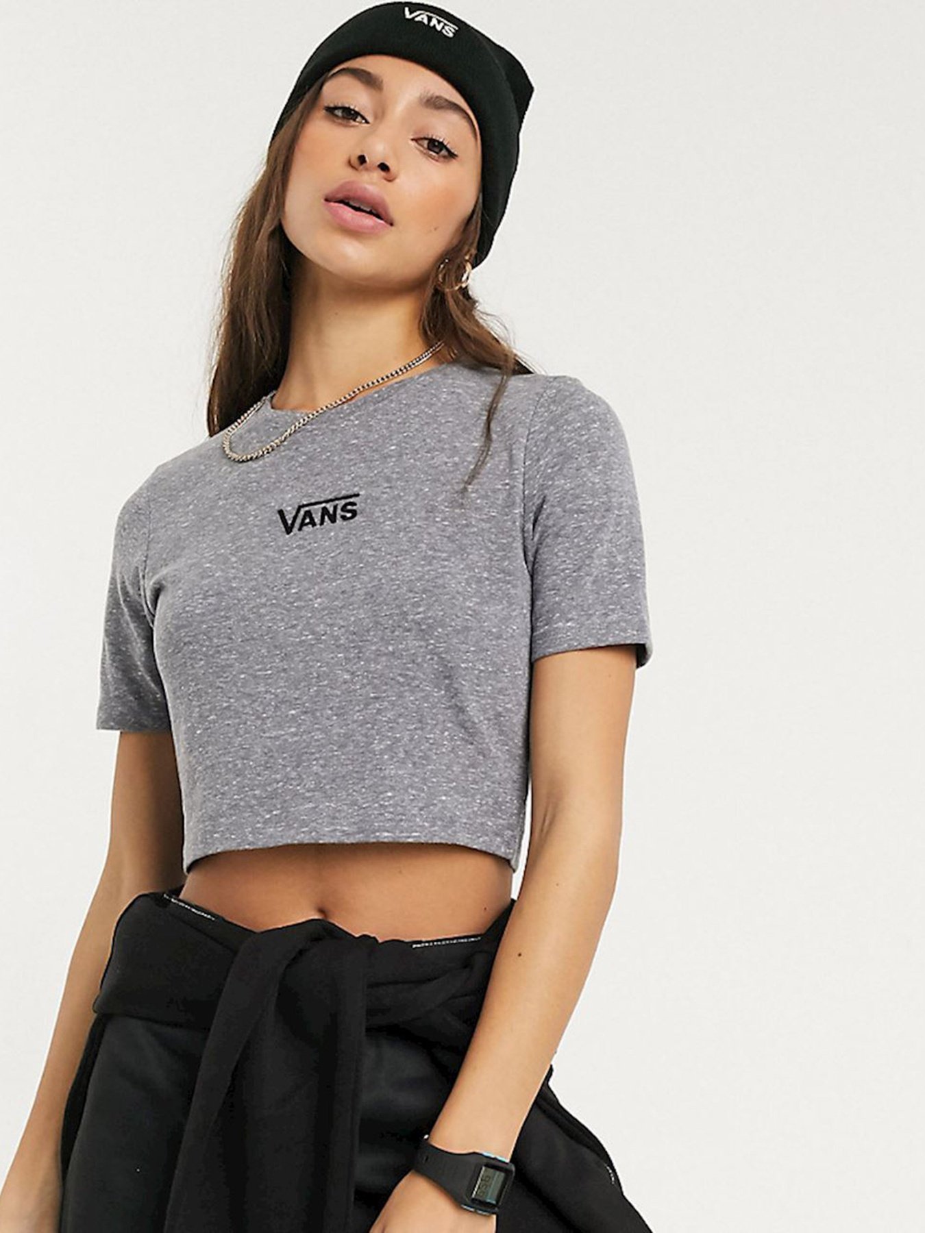 Футболки и поло Vans Flying V Crop Crew Sport модель VN0A54QUGRH1 Футболки и поло Vans Flying V Crop Crew Sport модель VN0A54QUGRH1 Фото