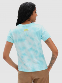 Футболки и поло Vans X SpongeBob Jump Out Crew Tee модель VN0A5I3AYZM1 Фото