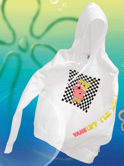 Худи и свитшоты Vans x Spongebob Best Buddies Hoodie модель VN0A5I3BYZ01 Фото
