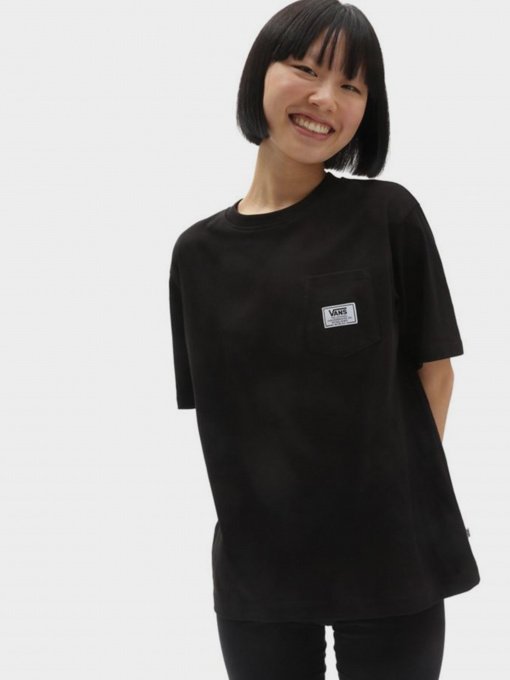 Футболки і поло Vans Classic Patch Pocket модель VN0A5I8FBLK1 Фото