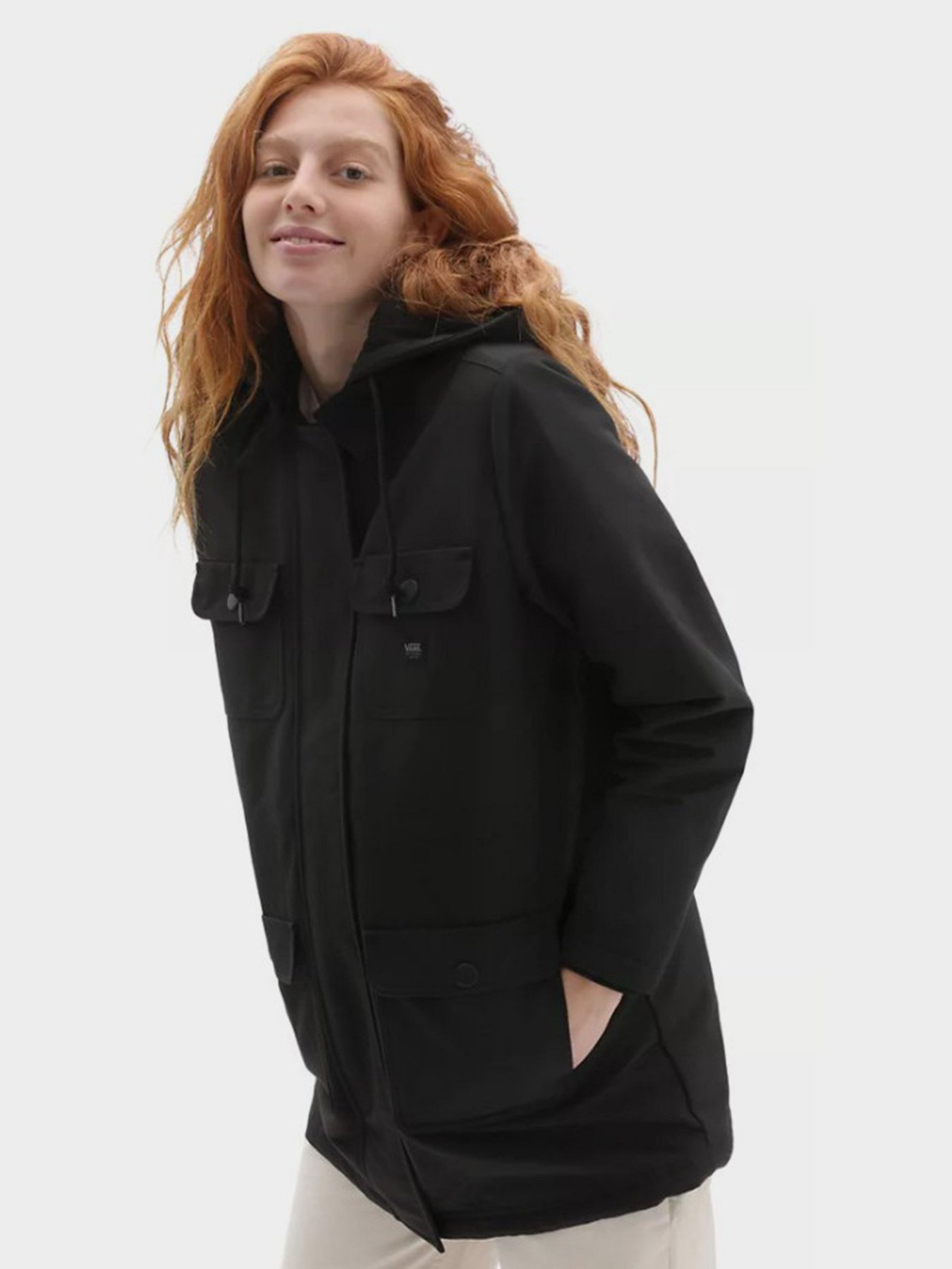 Куртки та дублянки Vans Drill Long II Chore Coat MTE модель VN0A53LRBLK1 Фото