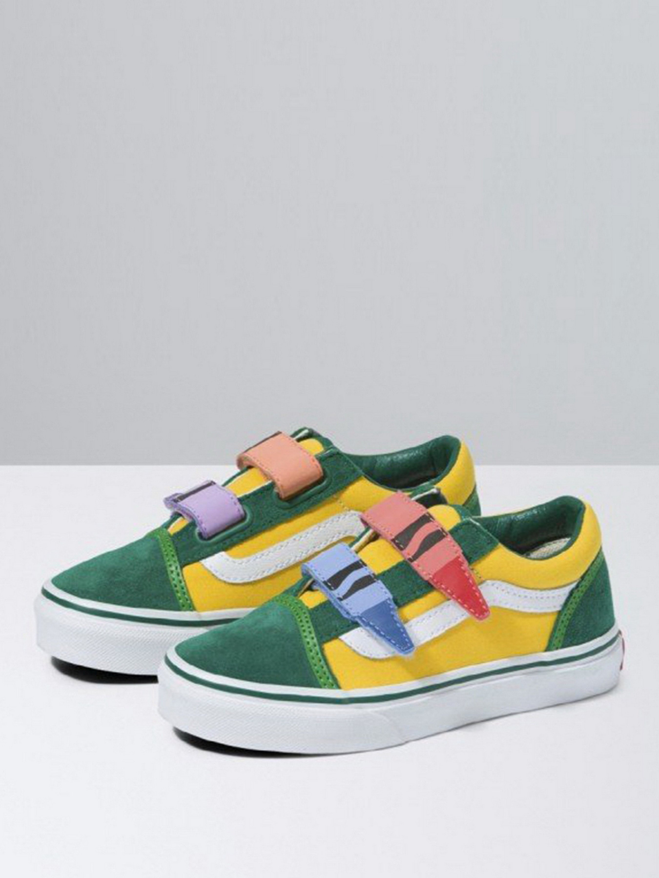 Кеди Vans x Crayola Old Skool модель VN0A5EDZARR1 Фото