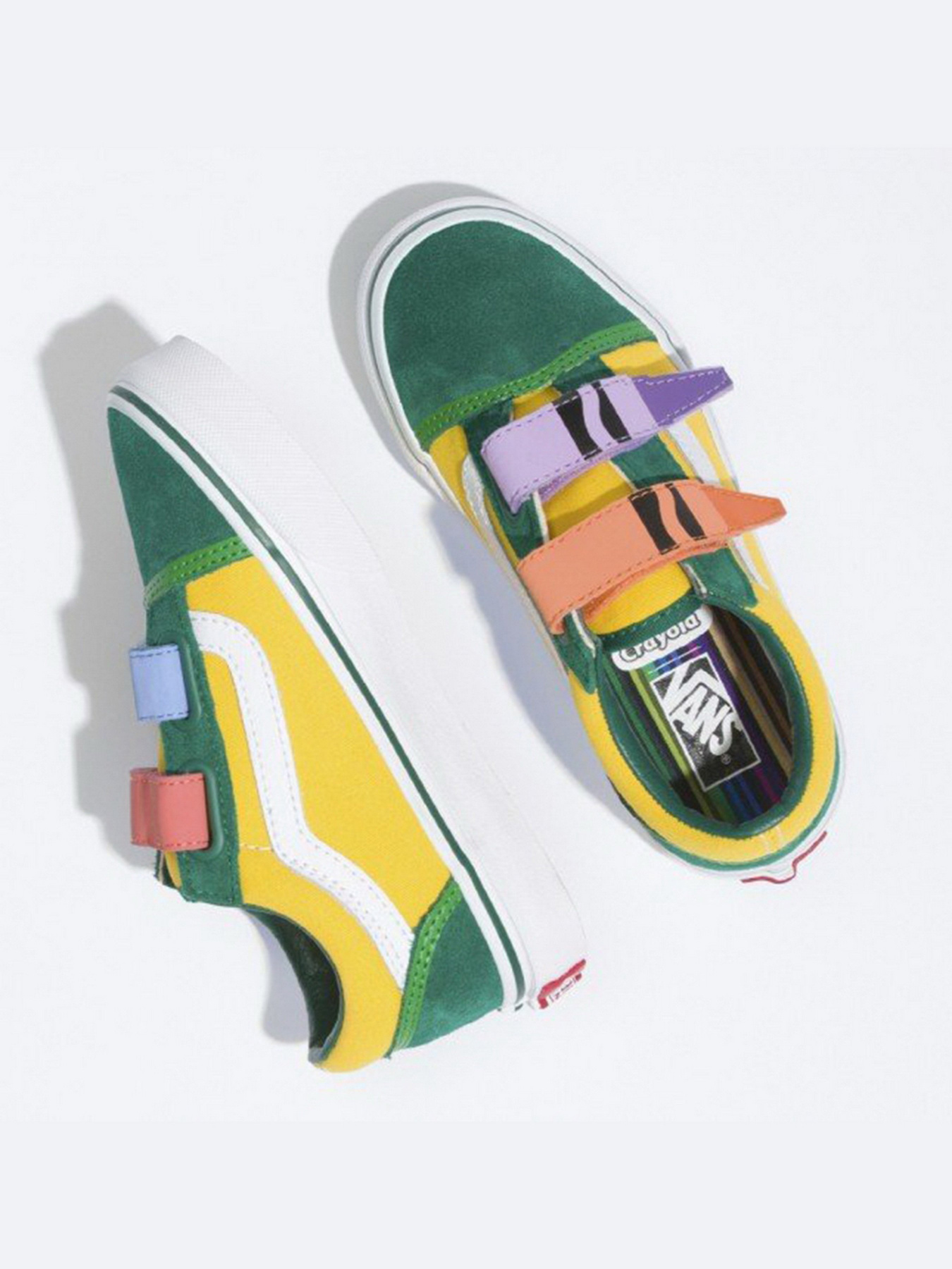 Кеди Vans x Crayola Old Skool модель VN0A5EDZARR1 Фото