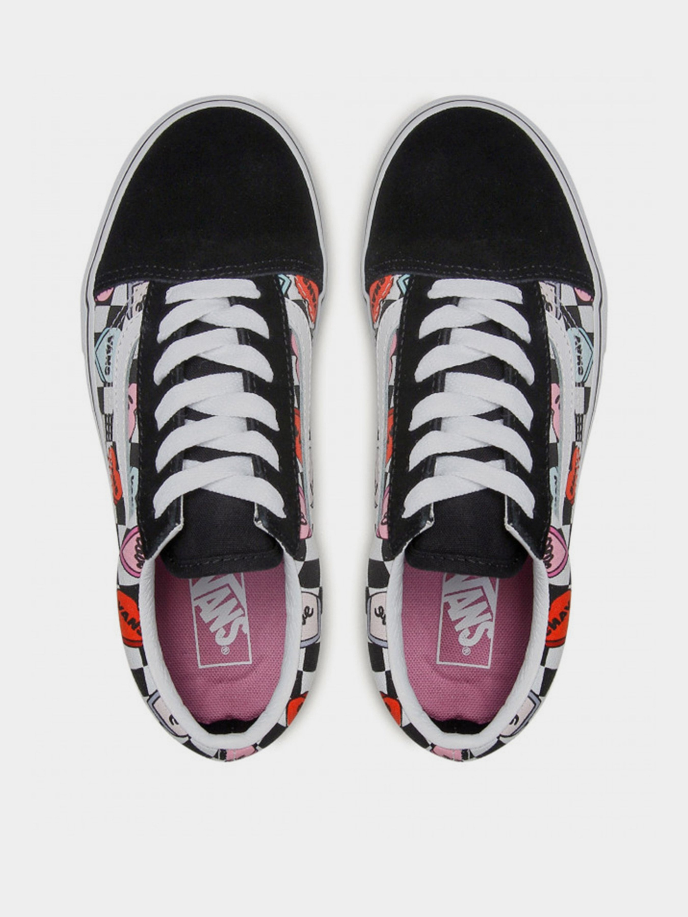 Кеды Vans Youth Candy Hearts Old Skool модель VN0A5EE6ABY1 Кеды Vans Youth Candy Hearts Old Skool модель VN0A5EE6ABY1 Фото