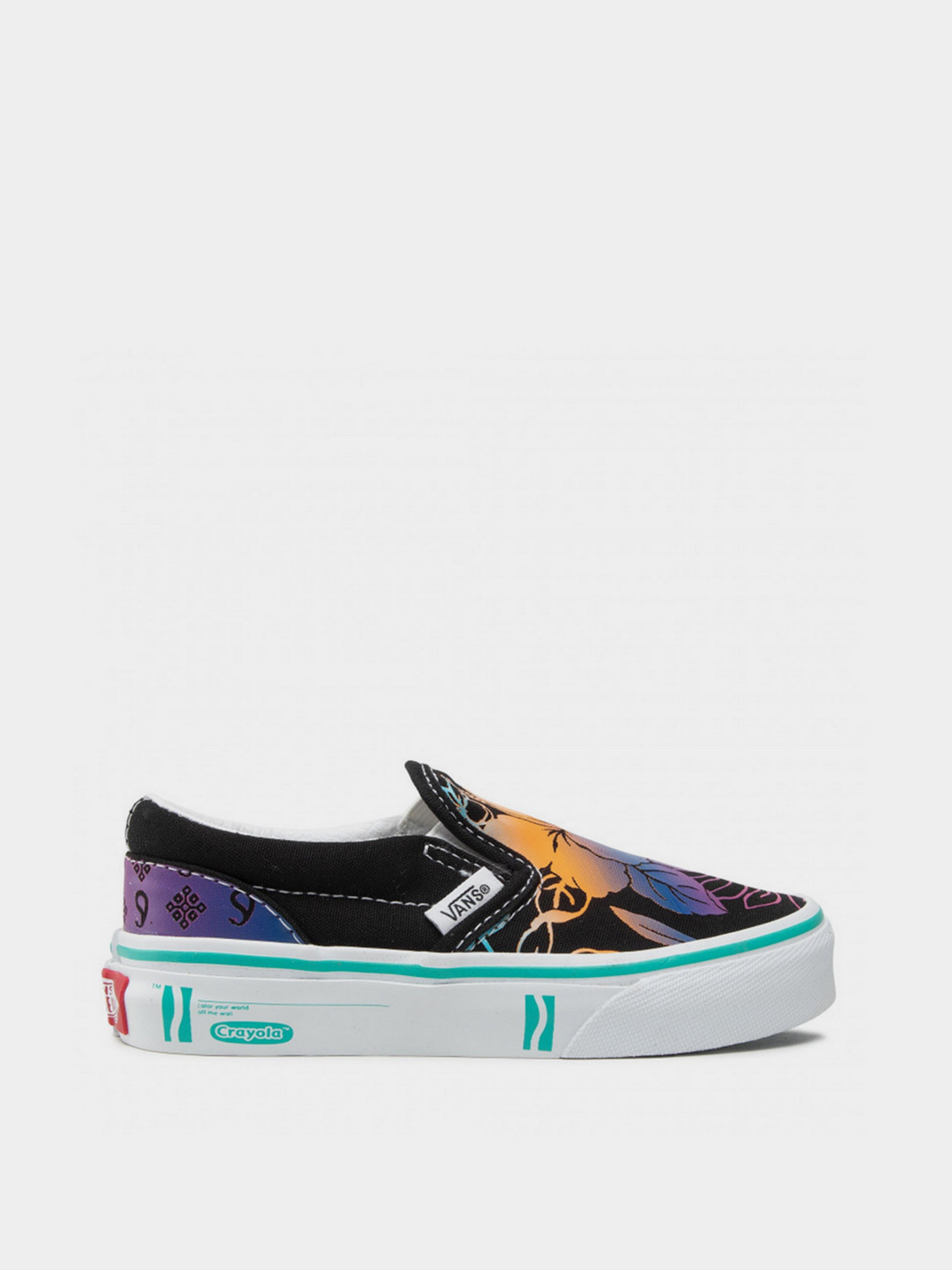 Слипоны и мокасины Vans x Crayola Classic Slip-On модель VN0A7Q5GARZ1 Фото