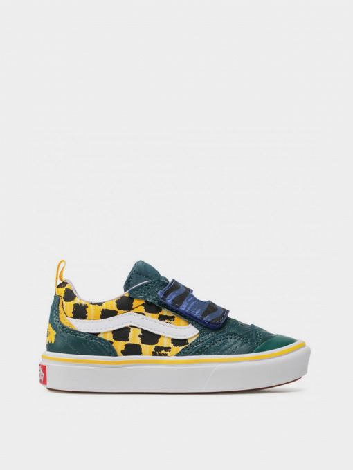 Кеди Vans x Crayola ComfyCush New Skool Velcro модель VN0A4U1PARJ1 Фото
