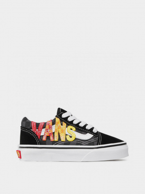 Кеди Vans Flame Logo Repeat Old Skool модель VN0A7Q5FABX1 Фото