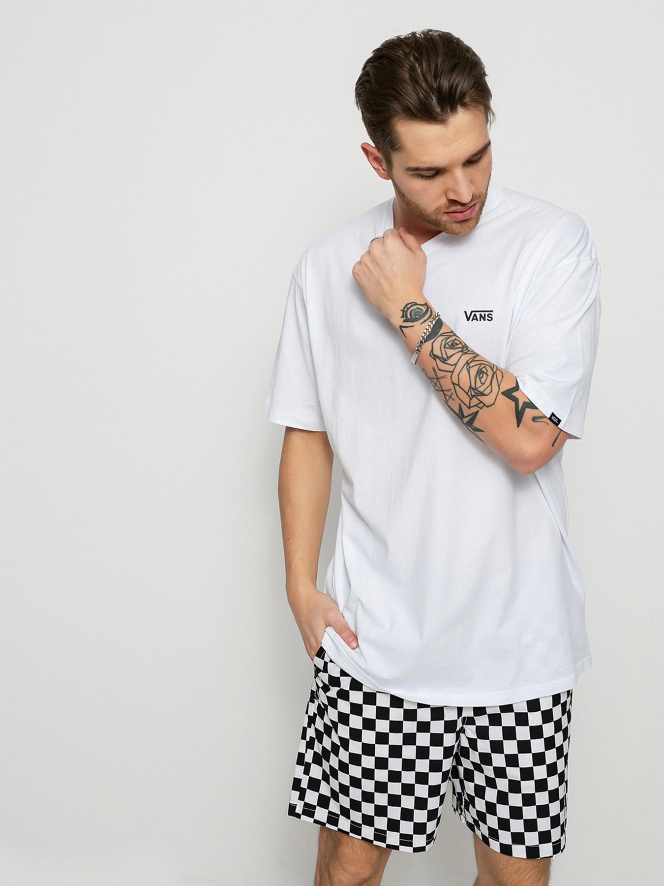 Футболки и поло Vans Left Chest Logo Plus модель VN0A54TFYB21 Фото