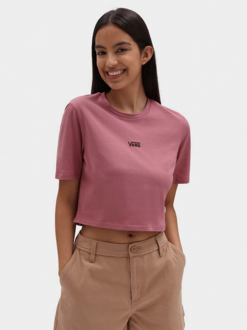 Футболки і поло Vans Flying V Crop Crew Sport модель VN0A54QUYRT1 Фото