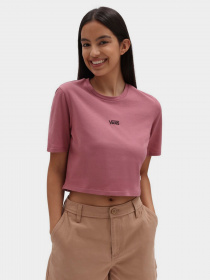 Футболки и поло Vans Flying V Crop Crew Sport модель VN0A54QUYRT1 Фото