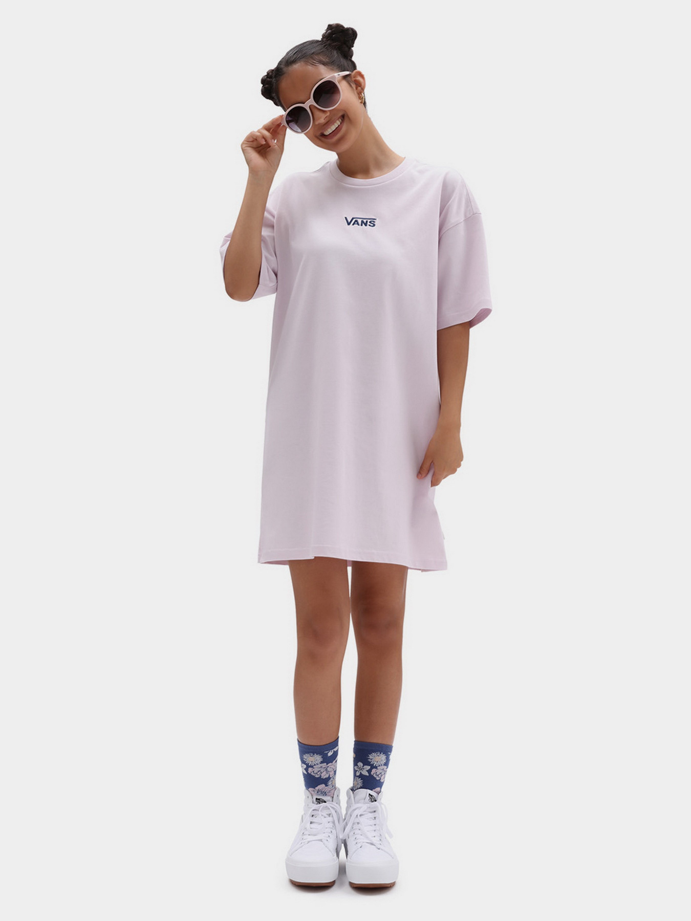Футболки и поло Vans Center Vee модель VN0A4RU2YEU1 Футболки и поло Vans Center Vee модель VN0A4RU2YEU1 Фото