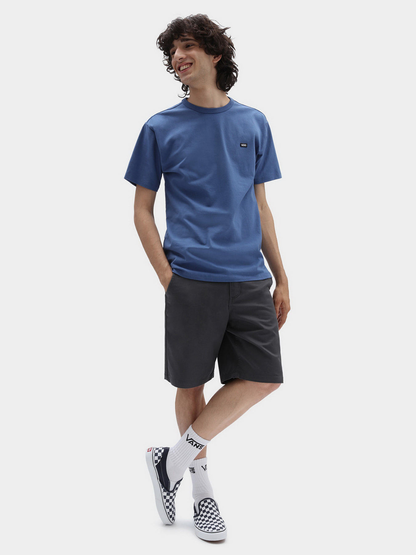 Футболки і поло Vans Off The Wall Classic модель VN0A49R75TU1 Футболки і поло Vans Off The Wall Classic модель VN0A49R75TU1 Фото
