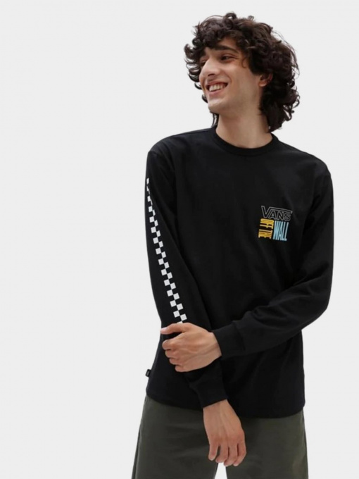 Худи и свитшоты Vans Off The Wall Stack модель VN0A7PJKBLK1 Фото
