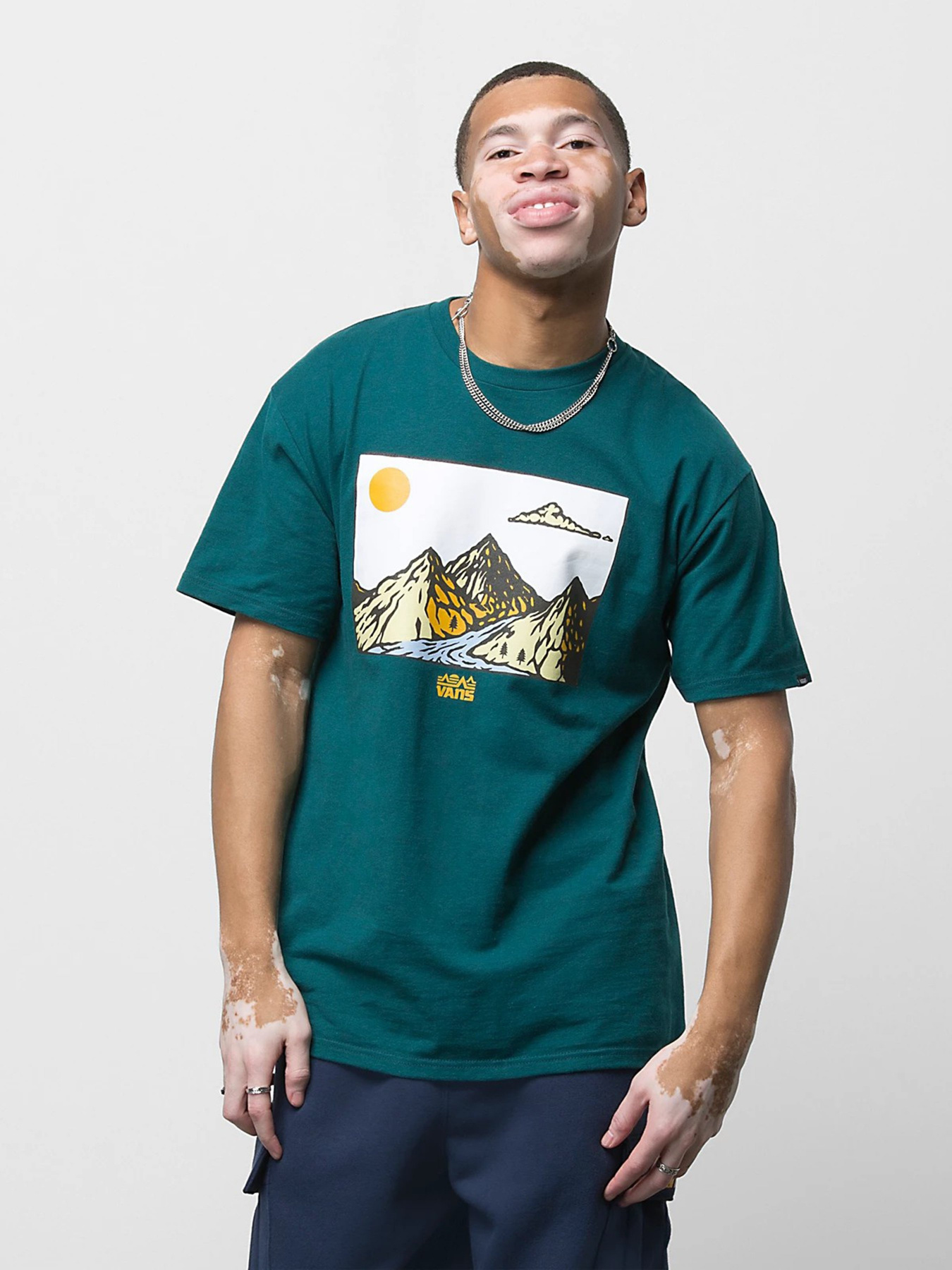 Футболки и поло Vans Mountain модель VN0A7S6560Q1 Футболки и поло Vans Mountain модель VN0A7S6560Q1 Фото