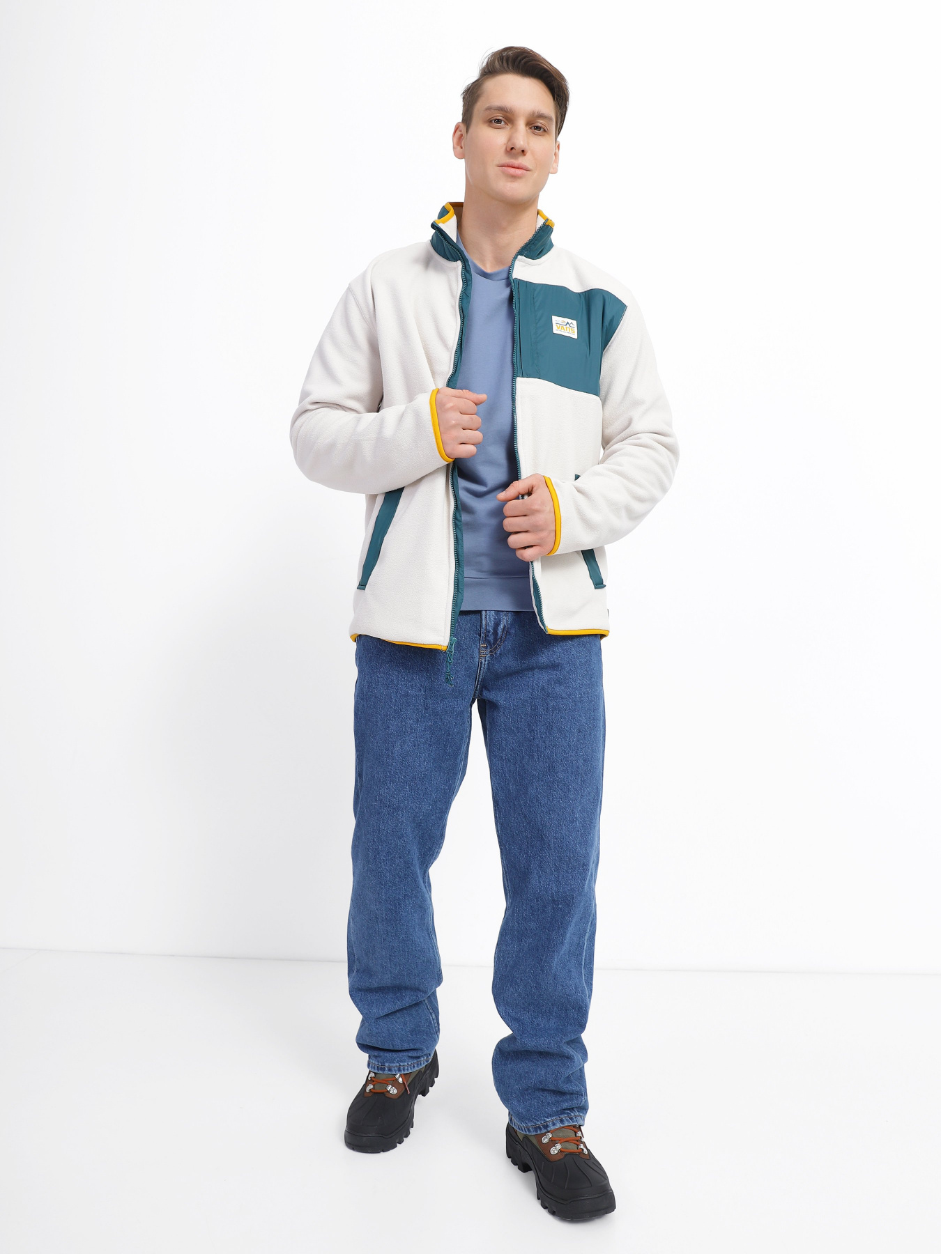 Худі та світшоти Vans MT. Zip Crewneck Шерпа модель VN0000C5EKD1 Фото