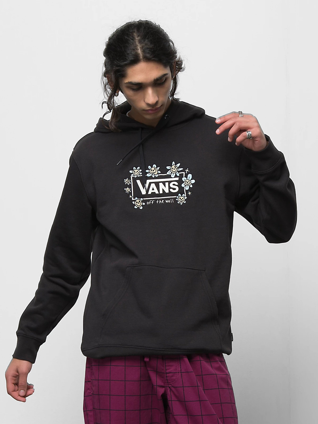 Худи и свитшоты Vans Trippy Grin модель VN0000BRBLK1 Фото