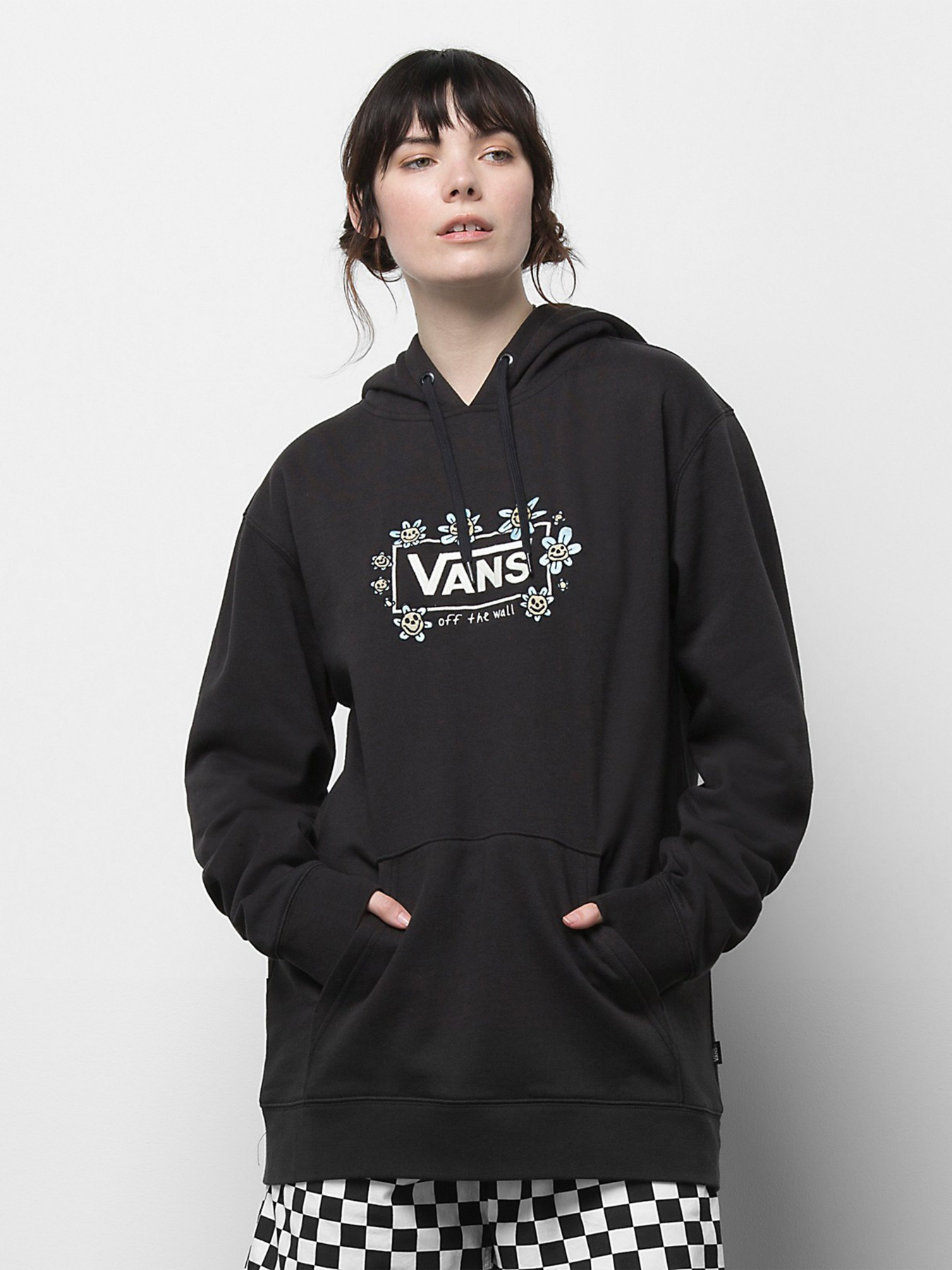 Худи и свитшоты Vans Trippy Grin модель VN0000BRBLK1 Фото