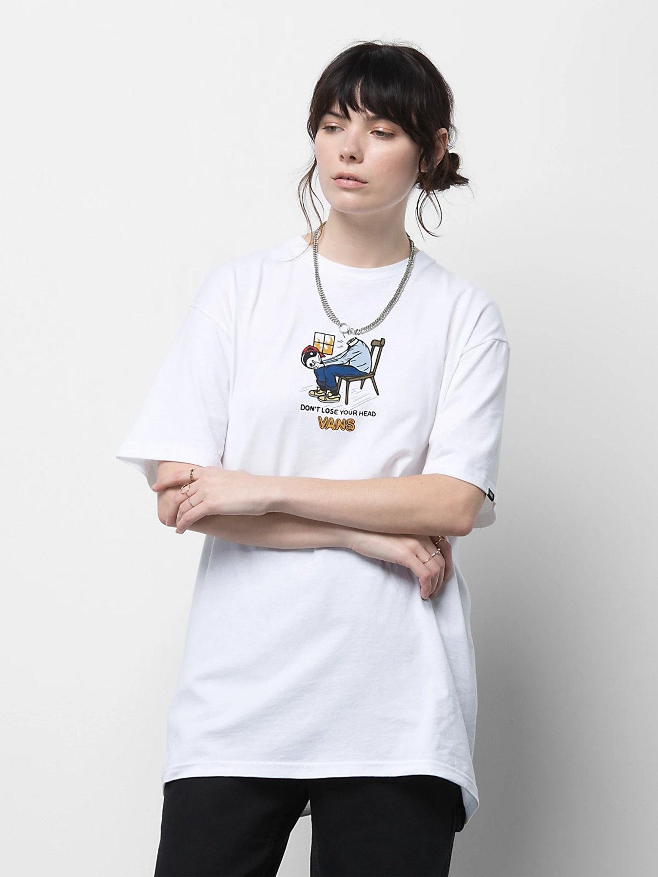 Футболки і поло Vans Dont Lose модель VN0000G7WHT1 Фото