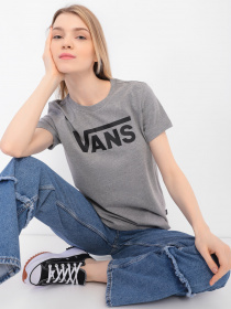 Футболки і поло Vans Flying V Crew модель VN0A3UP4GRH1 Фото