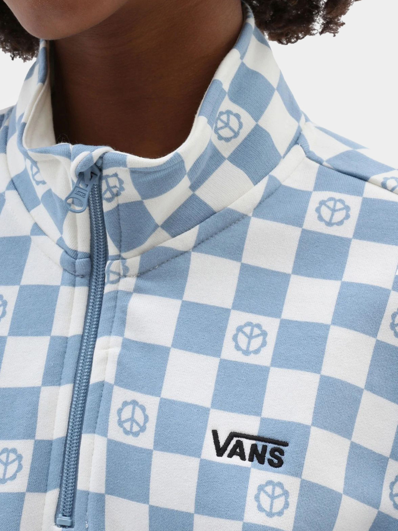 Худи и свитшоты Vans Kadin Mavi модель VN0A7YK4BD21 Фото