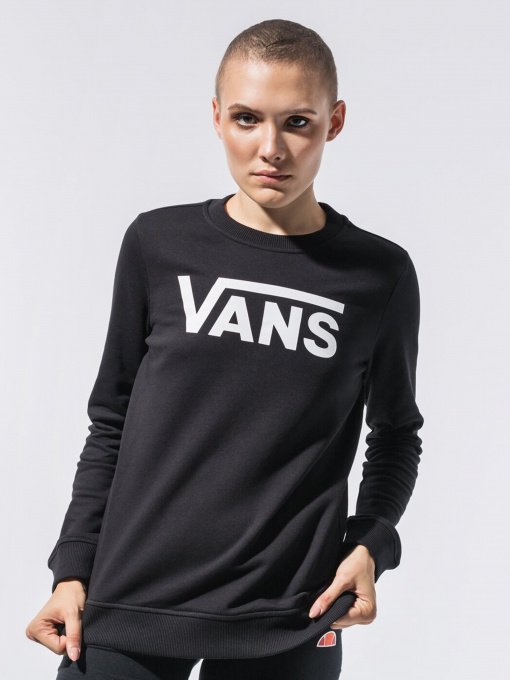 Худі та світшоти Vans Classic V Crew модель VN0A4S97BLK1 Фото