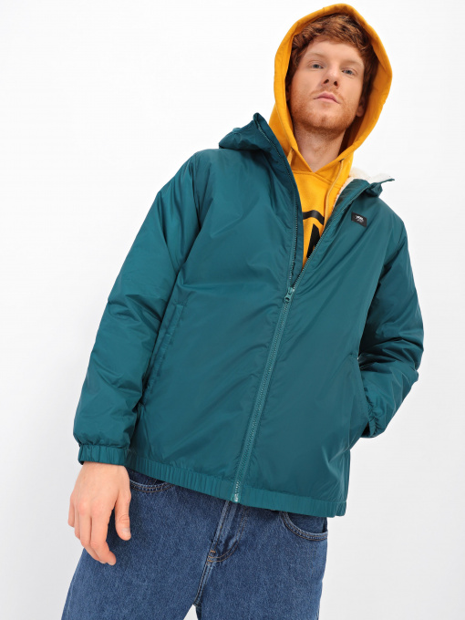 Куртки и дубленки Vans Harvard Windbreaker модель VN0A7S8WY8B1 Фото