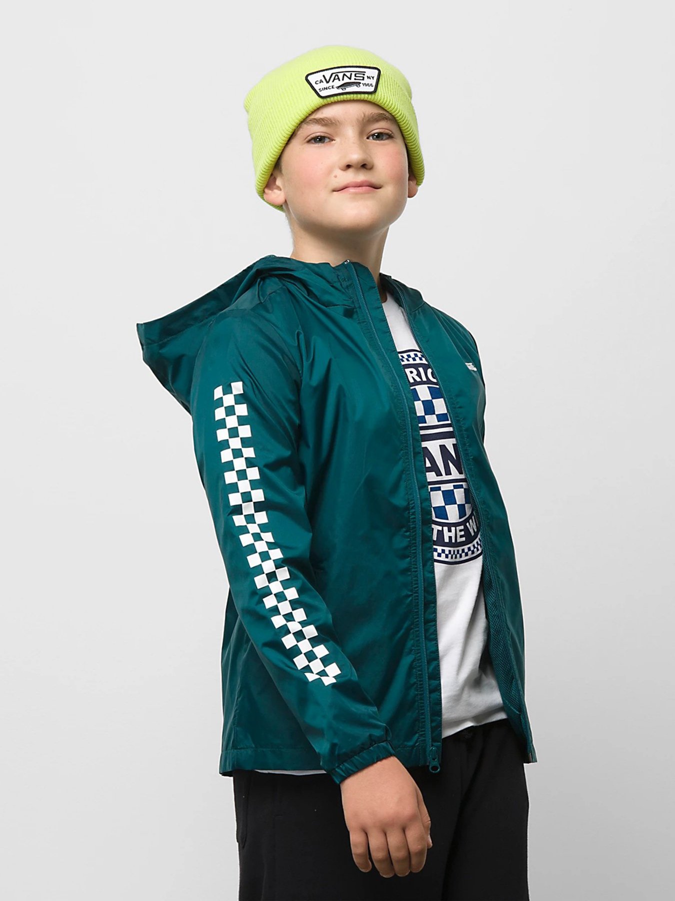 Куртки и дубленки Vans Garnett Windbreaker модель VN00002B60Q1 Куртки и дубленки Vans Garnett Windbreaker модель VN00002B60Q1 Фото