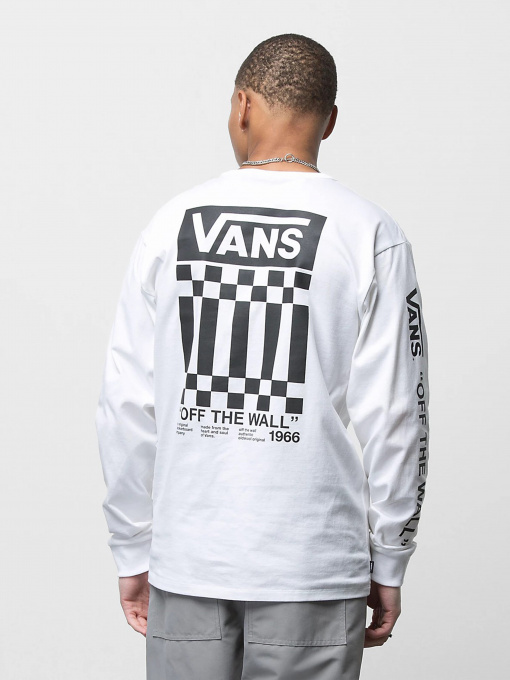 Худи и свитшоты Vans Off The Wall Check модель VN0A7S6ZWHT1 Фото