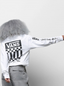 Худи и свитшоты Vans Off The Wall Check модель VN0A7S6ZWHT1 Фото