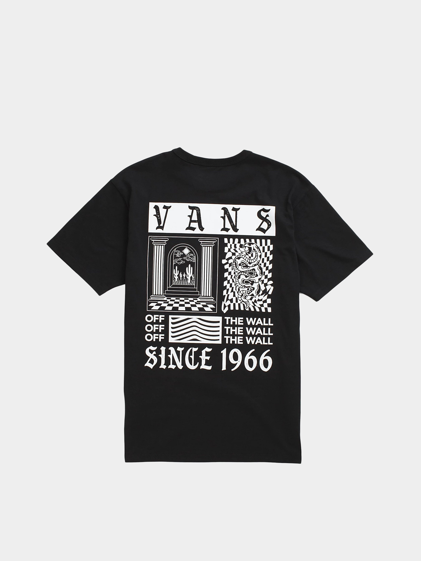 Футболки і поло Vans Kevin Peraza Off The Wall модель VN0A7PTPBLK1 Фото