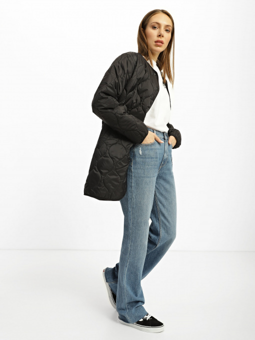 Куртки и дубленки Vans Long Reversible Liner модель VN0A7RNKBLK1 Фото