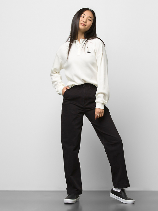 Брюки Vans RELAXED AUTHENTIC модель VN0A7RPABLK1 Фото