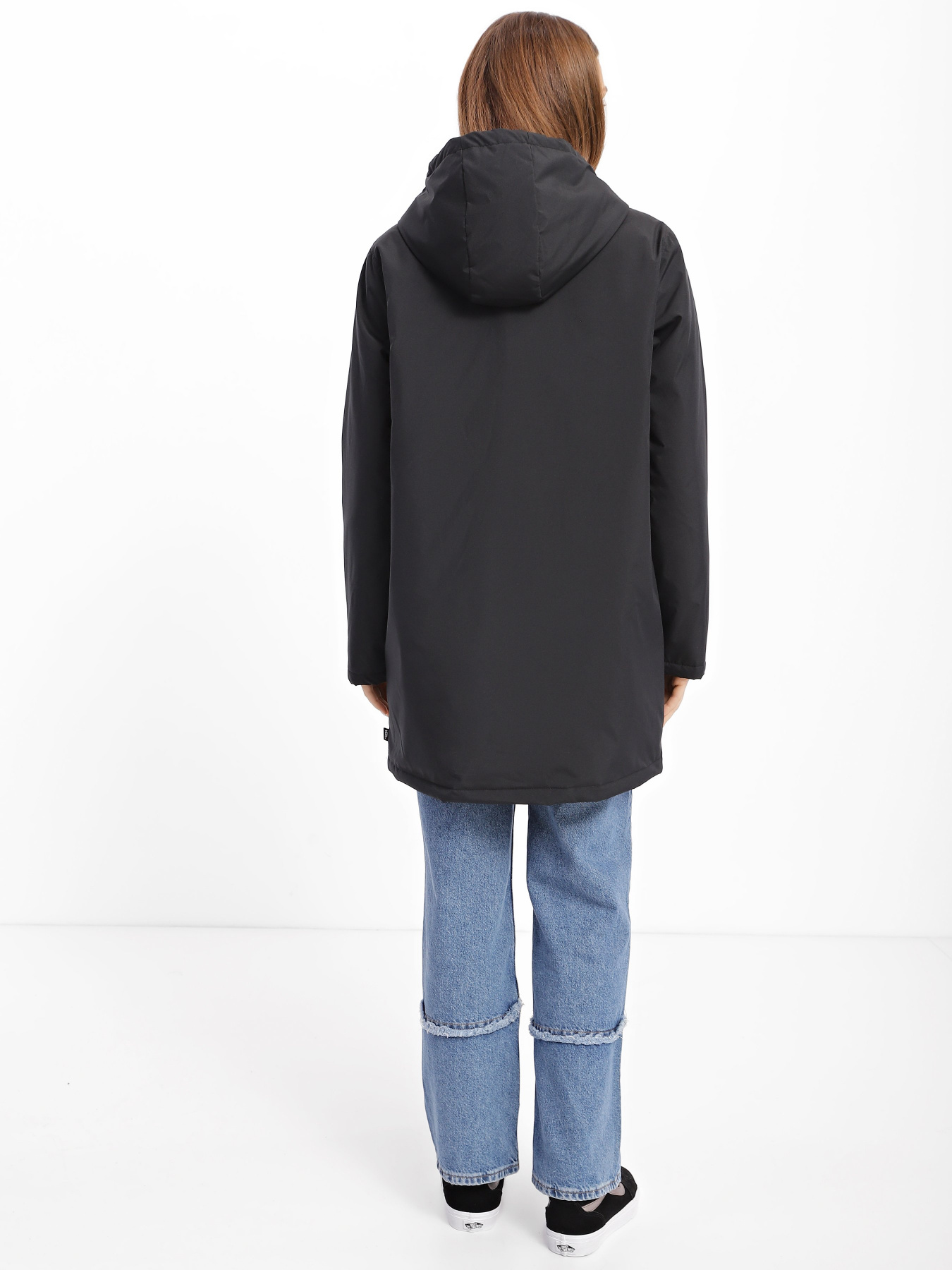 Куртки та дублянки Vans Marley Anorak модель VN0A7RMOBLK1 Куртки та дублянки Vans Marley Anorak модель VN0A7RMOBLK1 Фото