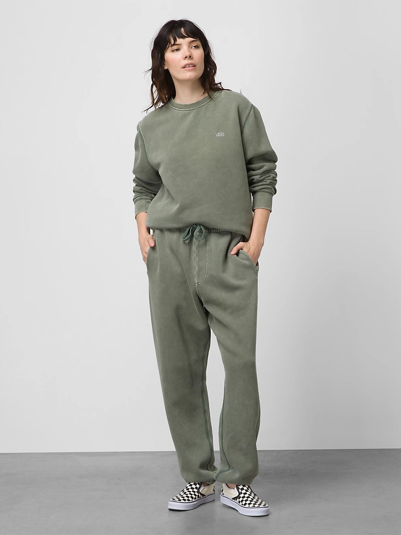 Штани Vans ComfyCush Washed модель VN0A7YCEYQW1 Фото