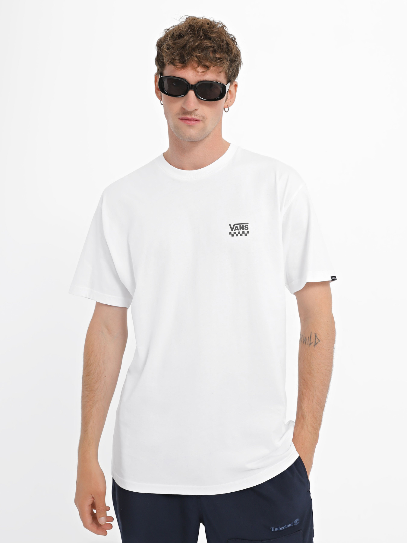 Футболки и поло Vans Left Chest Logo Ii Ss модель VN0A7TLGWHT1 Футболки и поло Vans Left Chest Logo Ii Ss модель VN0A7TLGWHT1 Фото