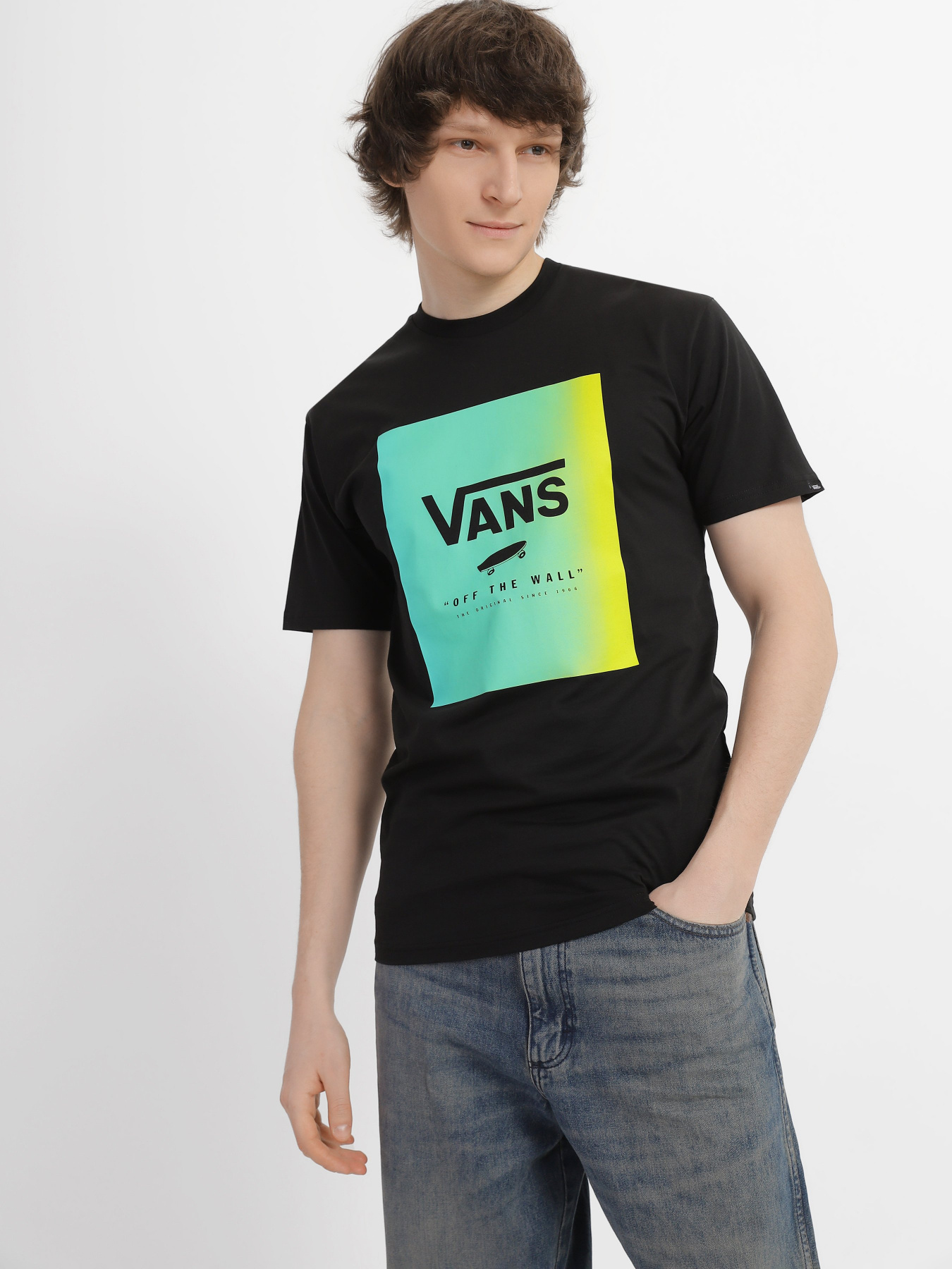 Футболки і поло Vans Classic Print Box модель VN0A5E7YBVD1 Фото