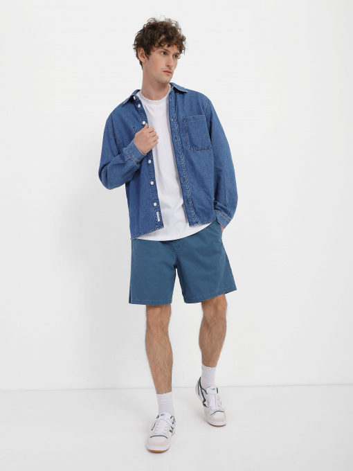 Шорты Vans Range Salt Wash Relaxed Elastic модель VN0A5FKCBR41 Фото